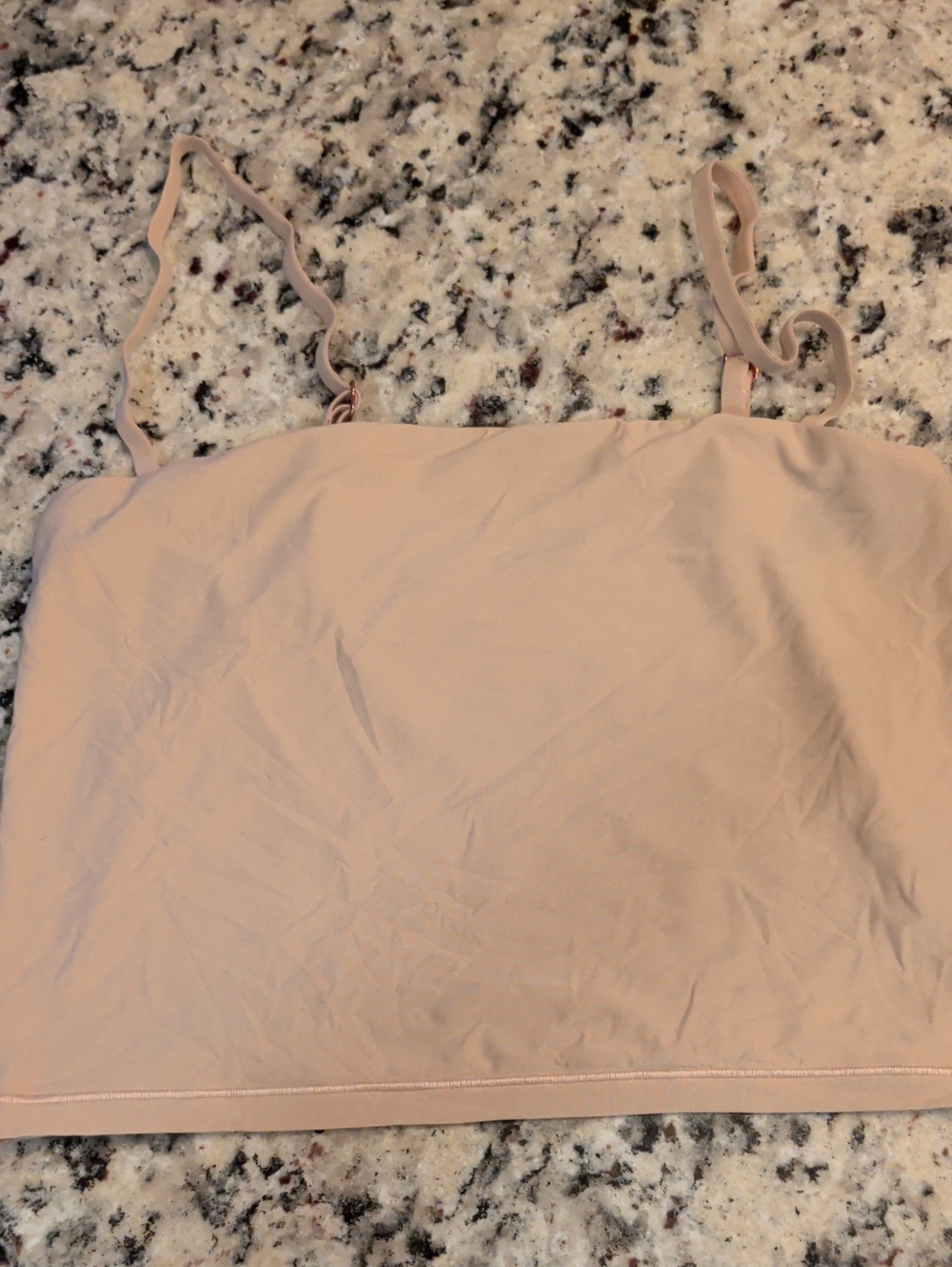 Aerie Smoothez Nude Cream Cropped Camisole with Adjustable Straps Never Worn
